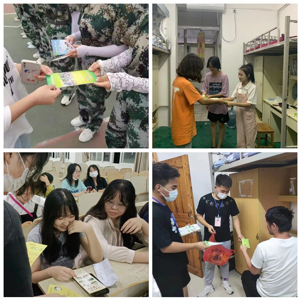 图5 学生干部为新生分发宣传物品5.jpg 图5 学生干部为新生分发宣传物品5.jpg